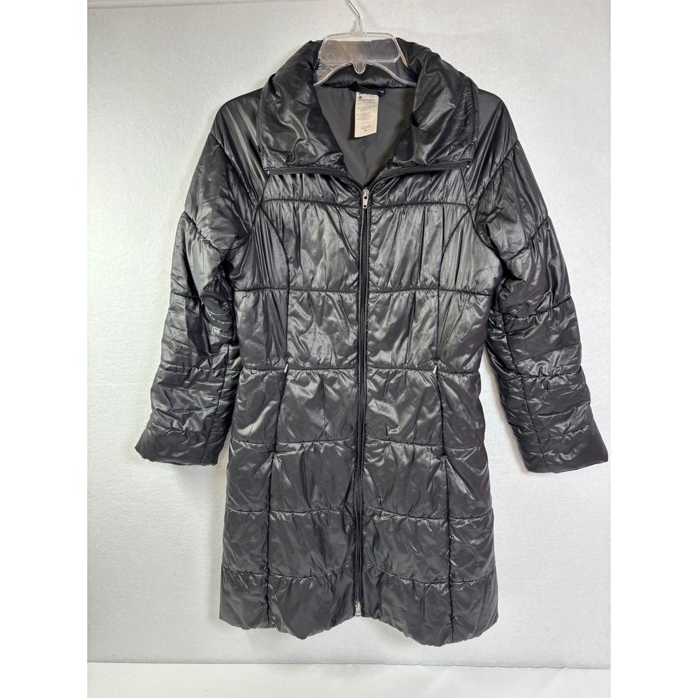 Patagonia Fiona Parka Womens XS Black Quilted Puffer Coat 28209 FA11
